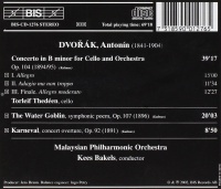 Antonin Dvorak (1841-1904) • Cello Concerto CD...
