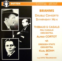 Thibaud, Casals, Cortot: Johannes Brahms (1833-1897)...