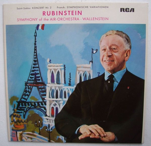 Artur Rubinstein: Camille Saint-Saens (1835-1921) • Konzert Nr. 2 LP