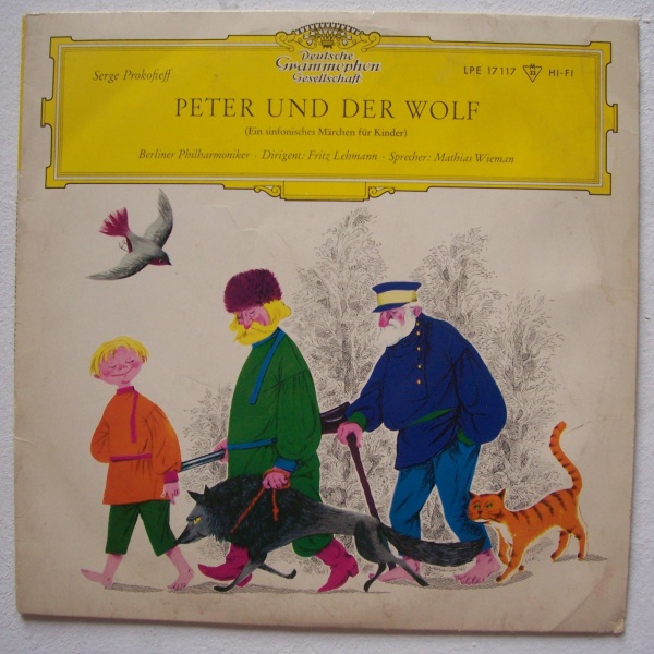 Sergei Prokofiev (1891-1953) • Peter und der Wolf 10"