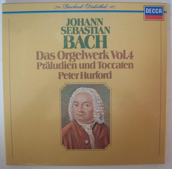 Johann Sebastian Bach (1685-1750) • Das Orgelwerk Vol. 4 2 LP-Box 