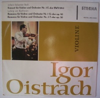 Igor Oistrach • Bach & Beethoven LP