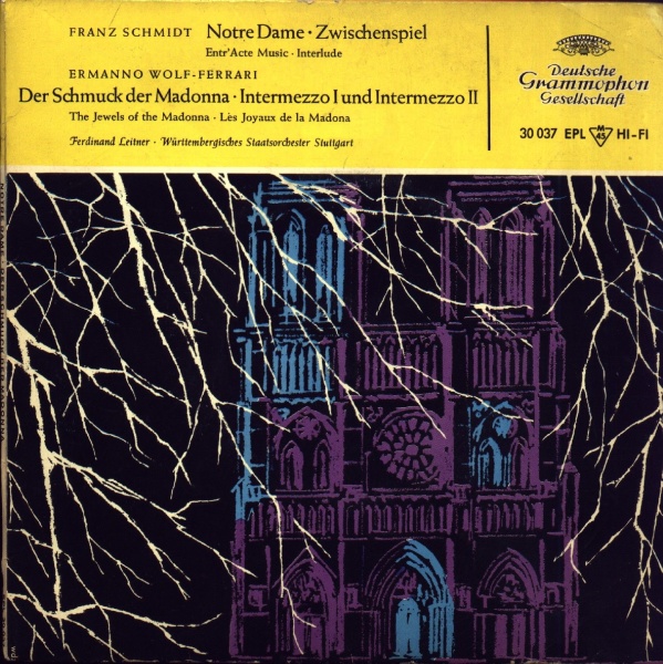 Franz Schmidt (1874-1939) • Zwischenspiel aus Notre Dame 7" 
