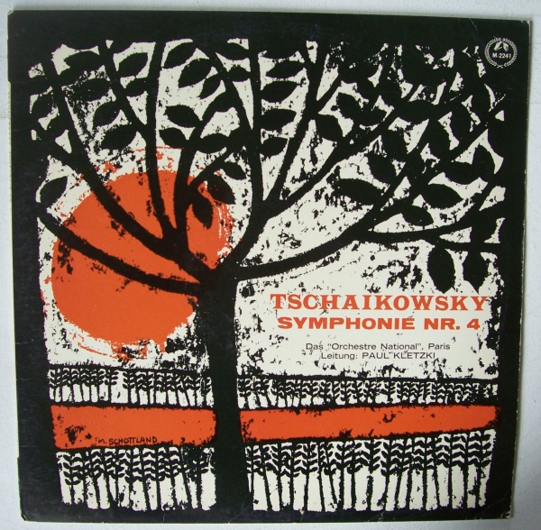 Peter Tchaikovsky (1840-1893) • Symphonie Nr. 4 LP • Paul Kletzki