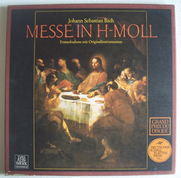 Nikolaus Harnoncourt: Bach (1685-1750) • Messe in H-Moll 3 LP-Box