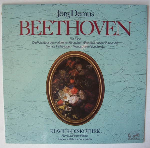 Ludwig van Beethoven (1770-1827) • Klavier-Diskothek LP • Jörg Demus