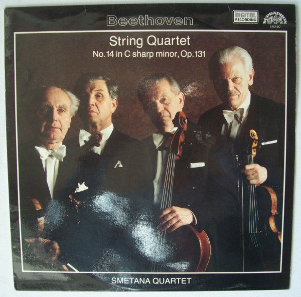 Beethoven (1770-1827) • String Quartet in C sharp minor, op. 131 LP • Smetana Quartet