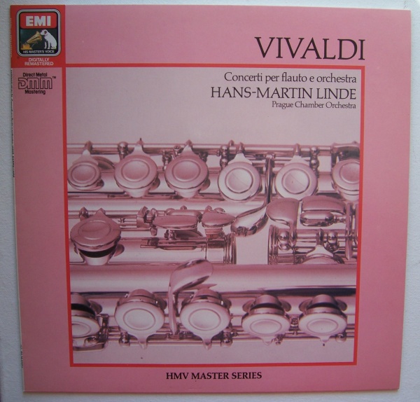 Antonio Vivaldi (1678-1741) - Concerti per flauto e orchestra LP - Hans-Martin Linde