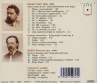 Zdenek Fibich (1850-1900) & Bedrich Smetana (1824-1884) • String Quartets, Variations CD