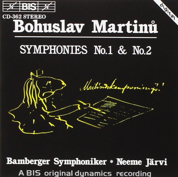 Bohuslav Martinu (1890-1959) • Symphonies No. 1 & No.2 CD