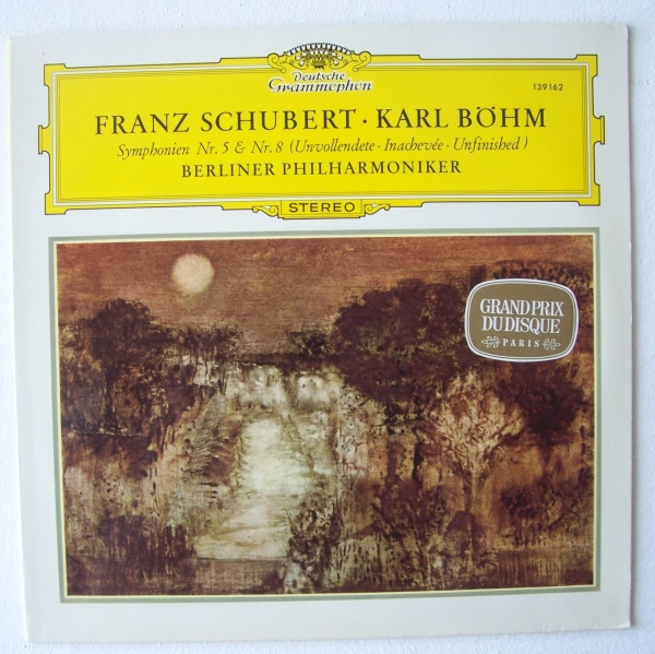 Franz Schubert (1797-1828) • Symphonien Nr. 5 & Nr. 8 LP • Karl Böhm