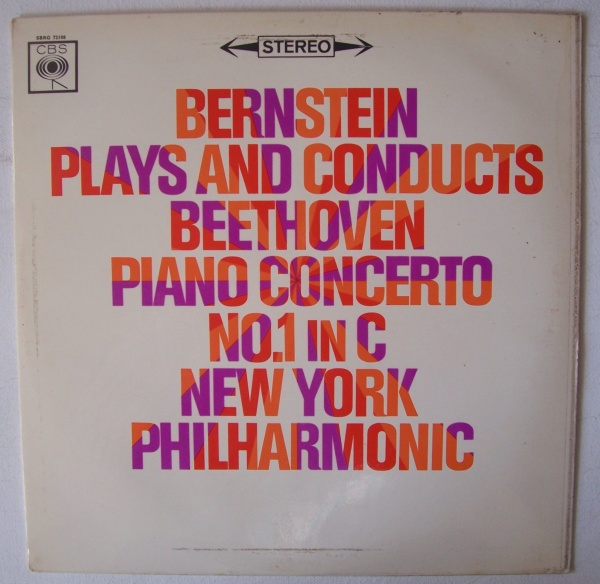 Leonard Bernstein: Ludwig van Beethoven (1770-1827) • Piano Concerto No. 1 LP