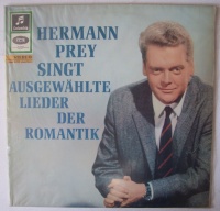 Hermann Prey singt ausgewählte Lieder der Romantik LP