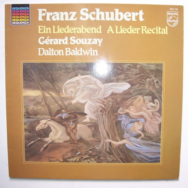 Franz Schubert (1797-1828) • Ein Liederabend / A Lieder Recital LP • Gérard Souzay
