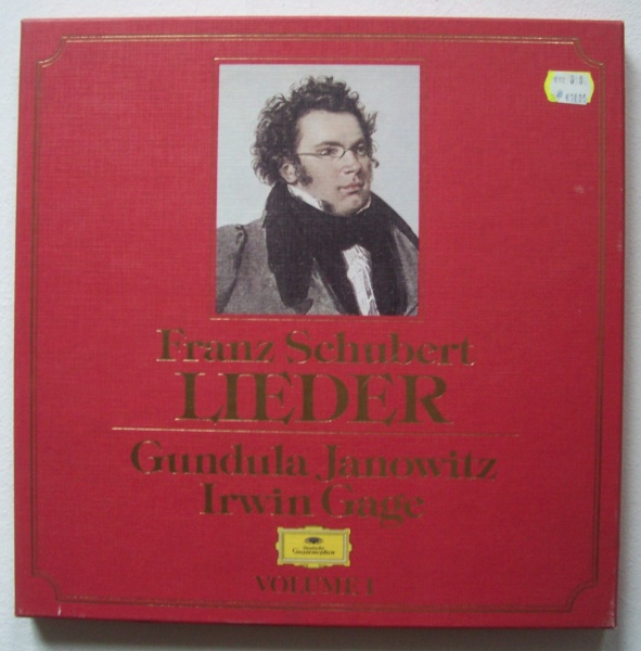 Franz Schubert (1797-1828) • Lieder Vol. 1 5 LP-Box • Gundula Janowitz