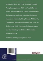 Briefwechsel und Tagebücher des Fürsten Hermann von Pückler-Muskau, Band 8