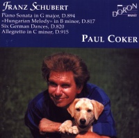 Paul Coker: Franz Schubert (1797-1828) - Piano Sonata in G major CD