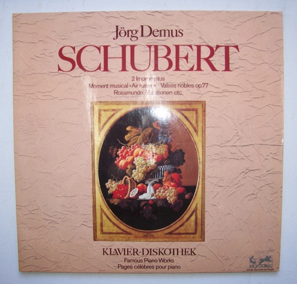 Franz Schubert (1797-1828) • 2 Impromptus 2 LPs • Jörg Demus