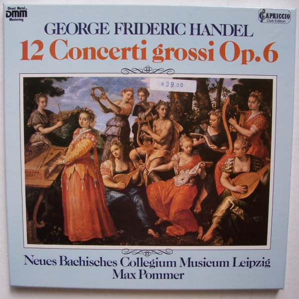 Georg Friedrich Händel (1685-1759) • 12 Concerti grossi op. 6 3 LP-Box