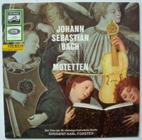 Johann Sebastian Bach (1685-1750) • Motetten LP