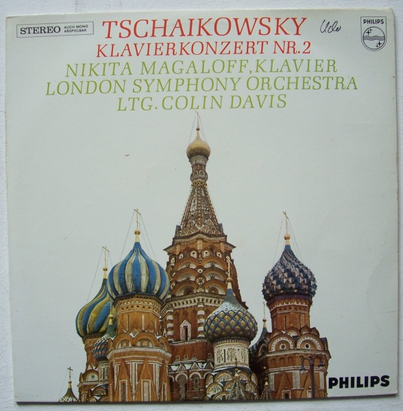 Peter Tchaikovsky (1840-1893) • Klavierkonzert Nr. 2 LP • Nikita Magaloff