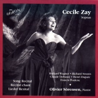 Cécile Zay • Song Recital CD New - still sealed