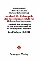Jahrbuch für Philosophie des Forschungsinstituts...