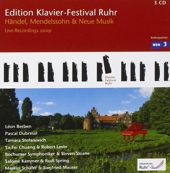 Edition Klavier-Festival Ruhr • Händel, Mendelssohn & Neue Musik 3 CDs