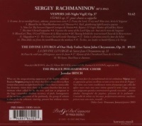 Sergej Rachmaninov (1873-1943) • Vespers op. 37 CD
