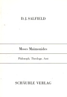 D. J. Salfield • Moses Maimonides