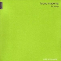 Bruno Maderna (1920-1973) • For Strings CD •...