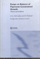 McCombie & Thirlwall • Essays on Balance of...