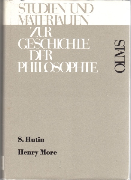 Serge Hutin • Henry More