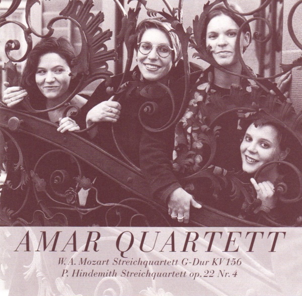 Amar Quartett • Mozart & Hindemith CD