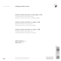 Wolfgang Amadeus Mozart (1756-1791) • Violin Sonatas CD • Isaac Stern