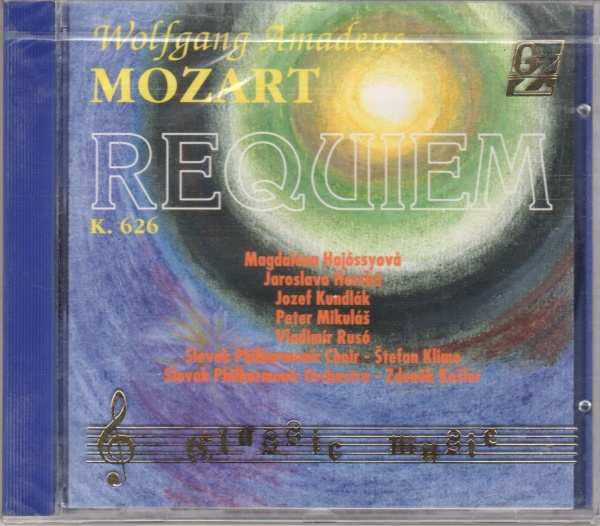 Wolfgang Amadeus Mozart (1756-1791) • Requiem CD • Magdaléna Hajóssyová