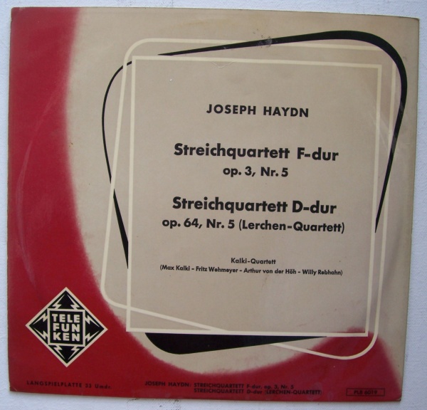 Joseph Haydn (1732-1809) • Streichquartette 10" • Kalki-Quartett