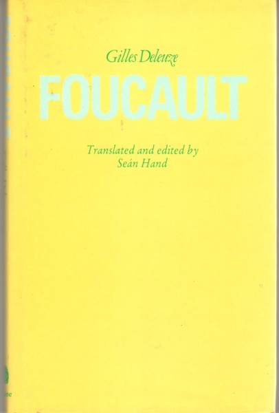 Gilles Deleuze • Foucault