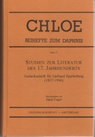 Chloe • Beihefte zum Daphnis