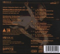 Bach (1685-1750) • Weihnachtsoratorium 2 CDs • Windsbacher Knabenchor
