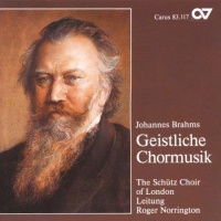 Johannes Brahms (1833-1897) • Geistliche Chormusik CD