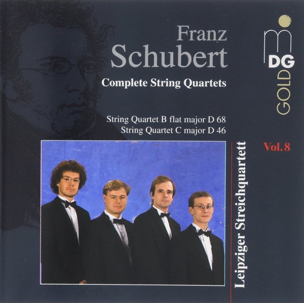 Leipziger Streichquartett: Schubert (1797-1828) • Complete String Quartets Vol. 8 CD
