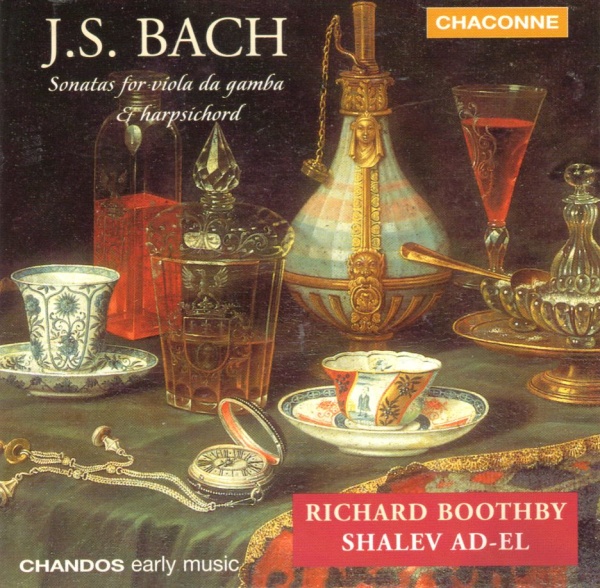 Bach (1685-1750) • Sonatas for Viola da gamba & Harpsichord CD • Richard Boothby
