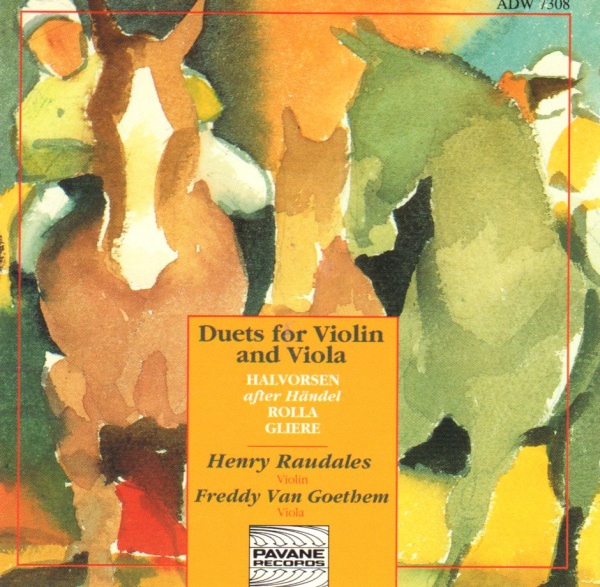 Duets for Violin and Viola CD