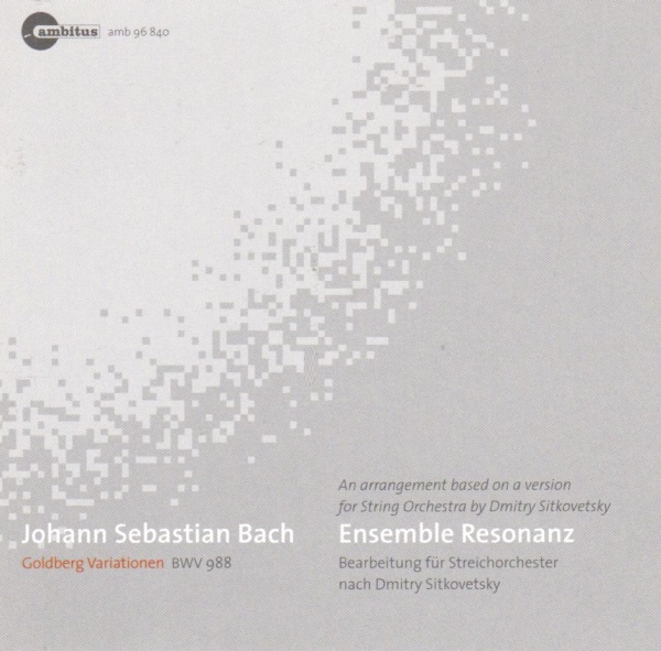Johann Sebastian Bach (1685-1750) • Goldberg Variationen CD • Ensemble Resonanz
