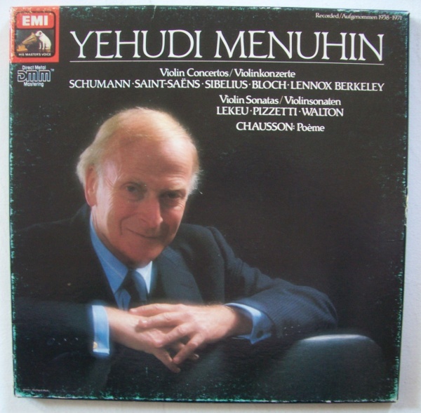 Yehudi Menuhin • Violin Concertos 4 LP-Box