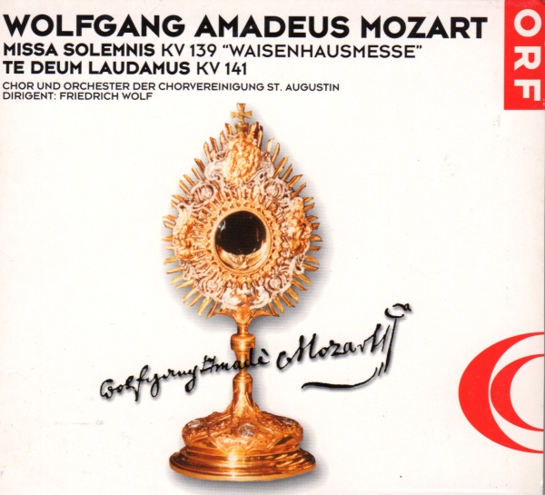 Wolfgang Amadeus Mozart (1756-1791) • Waisenhausmesse CD