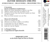 Olivier Messiaen (1908-1992) • Orgelwerke Vol. 2 CD