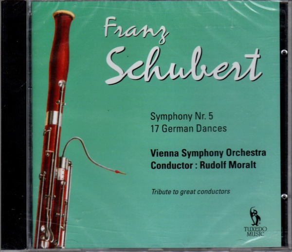 Franz Schubert (1797-1828) - Symphony Nr. 5 / 17 German Dances CD - Rudolf Moralt