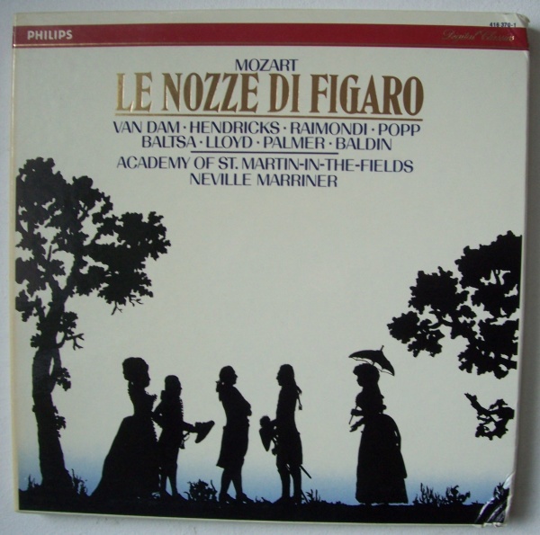 Wolfgang Amadeus Mozart (1756-1791) • Le Nozze Di Figaro 3 LP-Box